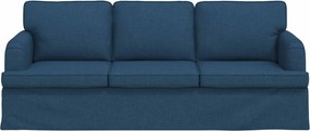 vidaXL Καναπές Μπλε 201 x 80 x 85 εκ ύφασμα