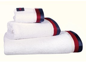 Σετ Πετσέτες 3τμχ Βαμβακερές Essential 3062 Λευκό Greenwich Polo Club