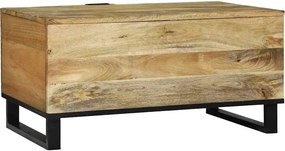 vidaXL Τραπεζάκι σαλονιού Φυσικό 80 x 50 x 40 cm Επεξεργασμένο Ξύλο