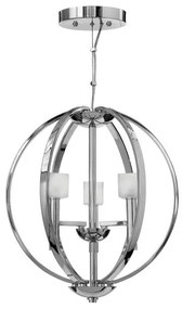 Κρεμαστό Φωτιστικό Οροφής 3xG9 Χρώμιο Mondo QN-MONDO3 Quintiesse Elstead Lighting-QN-MONDO3-Χρώμιο QN-MONDO3