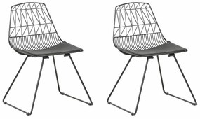 Καρέκλα Berwyn 399, Μαύρο, 72x53x50cm, 7 kg, Οικολογικό δέρμα, Μεταλλικά | Epipla1.gr