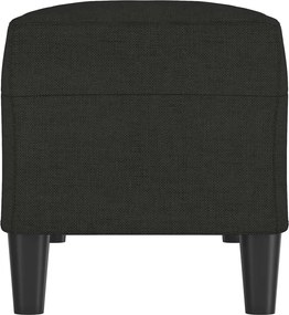 vidaXL Πάγκος Μαύρος 100x35x41 εκ. Υφασμάτινος