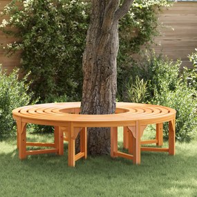 VidaXL Παγκάκι Δέντρου 8 -Seater 2 τμχ. 160 x 80 x 45cm Φυσικό