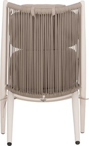 ΠΟΛΥΘΡΟΝΑ RELAX REMUS HM6642.02 ΑΛΟΥΜΙΝΙΟ ΛΕΥΚΟ-ΣΧΟΙΝΙ OLEFIN ΜΠΕΖ 63x87x94Υεκ.