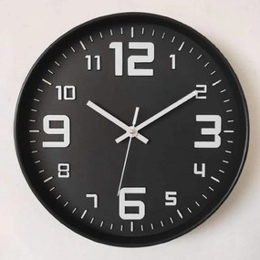 Ρολόι Τοίχου Πλαστικό Φ29.3cm Z-1207-A - Oriana Ferelli®