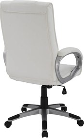 ΚΑΡΕΚΛΑ ΓΡΑΦΕΙΟΥ CHANDER HM1092.02 ΛΕΥΚΗ 63x66x116 εκ.