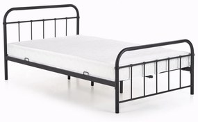 Κρεβάτι Houston 311, Μονόκλινο, Μαύρο, 120x200, Μέταλλο, Τάβλες για Κρεβάτι, 124x209x93cm, 22 kg | Epipla1.gr