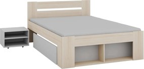 Κρεβάτι Corina με δύο κομοδίνα-140 x 200