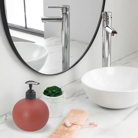 Επιτραπέζιο Πλαστικό Dispenser 600ml σε 3 Χρώματα και Σφαιρικό Σχέδιο
