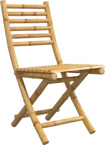 vidaXL Πτυσσόμενες Καρέκλες 6 τεμ. 43x54x88 εκ. Μπαμπού