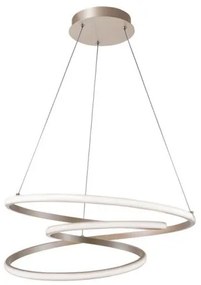 Κρεμαστό Φωτιστικό Οροφής LED Ασημί Cort 4275500 Viokef-4275500-Ασημί 4275500
