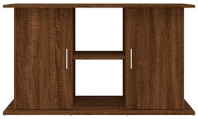 vidaXL Βάση Ενυδρείου Καφέ Δρυς 101x41x58 εκ. από Επεξεργασμένο Ξύλο