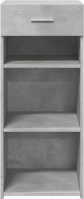 vidaXL Ντουλάπι Γκρι Σκυροδέματος 40x42,5x93 εκ. Επεξεργασμένο Ξύλο