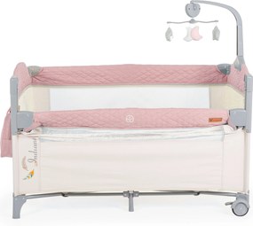 Folding cot Indiana pink