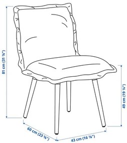 EKEDALEN/KLINTEN τραπέζι και 6 καρέκλες, 180/240 cm 095.059.01