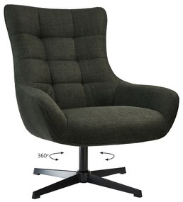 Πολυθρόνα Twin Σκούρο Κυπαρισσί  83 x 89 x 99
