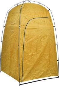 vidaXL Σκηνή Τουαλέτας Ντουζιέρας Αποδυτηρίου Κίτρινη