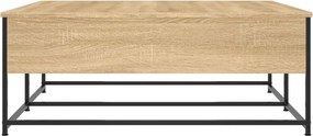 vidaXL Τραπεζάκι Σαλονιού Sonoma Δρυς 100 x 99 x 40 εκ. Επεξεργ. Ξύλο
