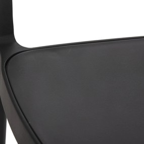 Καρέκλα - Πολυθρόνα EVA C6155.02 Μαύρη Πολυπροπυλενίου με Μπέζ Σχοινί 56,5x53x80Υ εκ. 56.5x53x80 εκ.