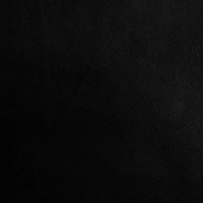 Πάγκος Τραπεζαρίας Μαύρος 62x32x45 εκ. Ατσάλι / Συνθετικό Δέρμα - Μαύρο