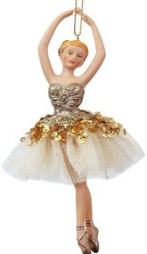Χριστουγεννιάτικο Στολίδι Μπαλαρίνα 50190178 10x6x17cm Multi
