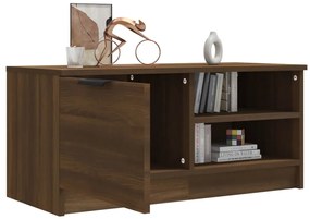 vidaXL Έπιπλο Τηλεόρασης Καφέ Δρυς 80x35x36,5 εκ. Επεξεργασμένο Ξύλο