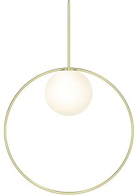 Φωτιστικό Οροφής Bola Halo 22/8 10636 Φ56cm Dim Led 1710lm 20W Brass Pablo Designs