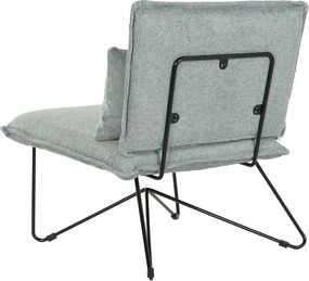 Πολυθρόνα Home ESPRIT Μαύρο Πράσινο Μέταλλο 66 x 78 x 75 cm