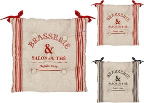 Μαξιλάρι Καρέκλας Atmosphera Bistrot - 40x40cm - 2 χρώματα