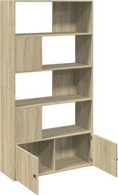 vidaXL Βιβλιοθήκη Sonoma Δρυς 100x36x189 εκ. από Επεξεργασμένο Ξύλο