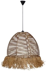 Φωτιστικό Οροφής Brazil-D 31-1297 1/Φ Φ60cm 140cm Bamboo Natural Heronia