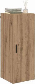 vidaXL Επιτοίχιο ντουλάπι Artisan Oak 34,5 x 34 x 90 εκ.