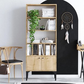 Bookshelf Pollux Sapphire Oak