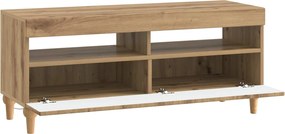 vidaXL Ντουλάπα LED Τηλεόρασης Artisan Δρυς Επεξεργασμένο Ξύλο