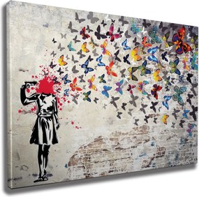 Decorative Canvas Painting WY51 (70 x 100) Multicolor