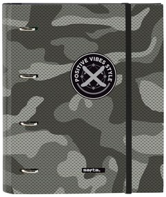 Φάκελος δακτυλίου Safta Stone Μαύρο 27 x 32 x 3.5 cm