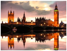 Φωτοταπετσαρία - Big Ben in the evening, London 200x154