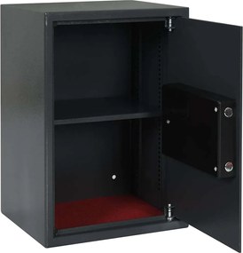 vidaXL Ψηφιακό Ασφαλές Σκούρο γκρι 35 x 31 x 50 εκ. Ατσάλι