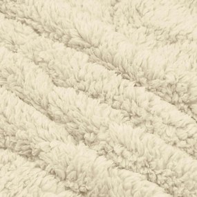 vidaXL Χειμερινό Παπλωματοθήκη 200 x 200 cm Χειμώνας Κρεμ Αναπνεύσιμο