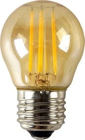 Λαμπτήρας LED Filament E27 Glamo 6W 2700K Dimmable Amber  (10 τεμάχια)