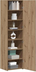 vidaXL Highboard Artisan Oak 50 x 42,5 x 185 εκ.
