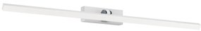 Φωτιστικό Επίτοιχο Eglo 900476 VERDELLO Λευκό (White)|Χρώμιο (Chrome) 3000K + 6500K