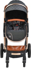 Baby stroller Alma black