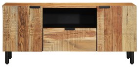 vidaXL Ντουλάπι τηλεόρασης 105x33,5x46 εκ. Μασίφ ξύλο ακακίας