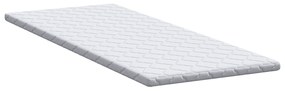 vidaXL Στρώματα Λευκό 70 x 200 cm Πολυεστέρας χωρίς κόλλα