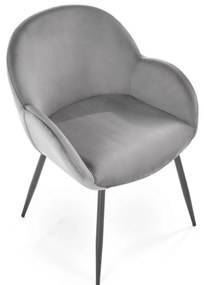 K480 chair grey DIOMMI V-CH-K/480-KR-POPIEL