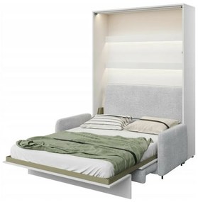 Κρεβάτι - ντουλάπα Concept Pro Lenart AH139, 160x200, Ταπισερί,  Τάβλες για Κρεβάτι, 171x228x217cm