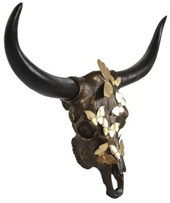 Διακοσμητική Φιγούρα DKD Home Decor Χρυσό Χαλκός Ρητίνη (93 x 25 x 68 cm)