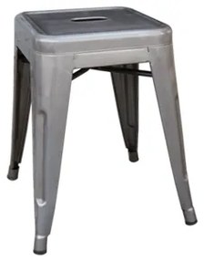 Σκαμπώ RELIX Μέταλλο Metal 39x39 H.45cm
