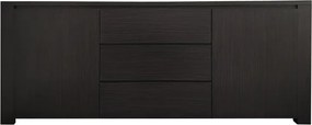 Μπουφές Kalya pakoworld σε wenge απόχρωση 220x49x89.5εκ